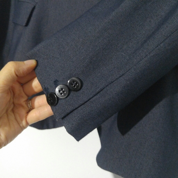 😍 Zara Blazer Navy/Dark Grey - Picture 5 of 6